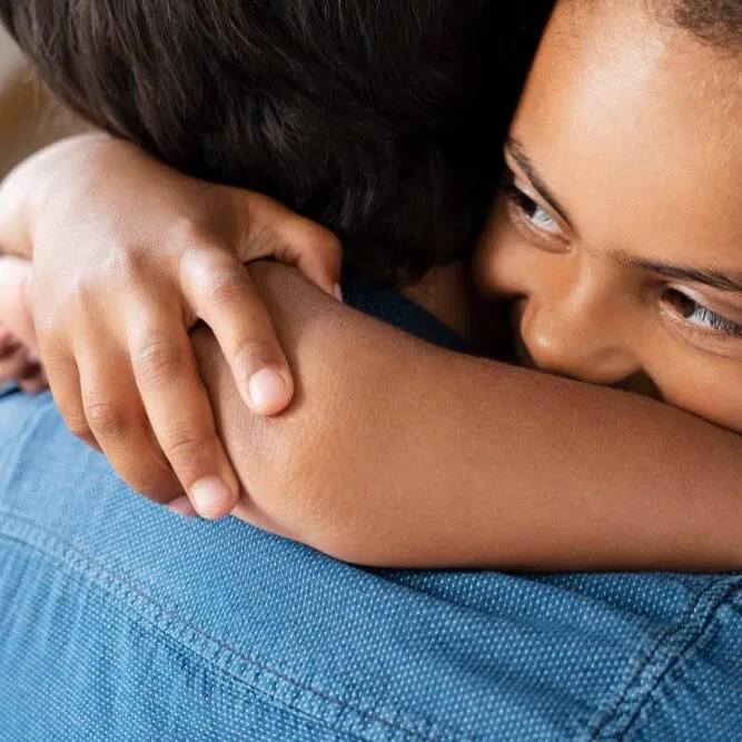 Father spending time together with his girl